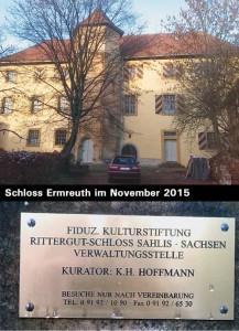 Schloss Ermreuth im November 2015