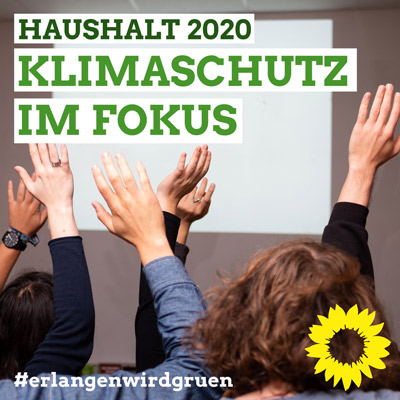 Haushalt 2020: GRÜNE/Grüne Liste stellen Klimaschutz in den Mittelpunkt