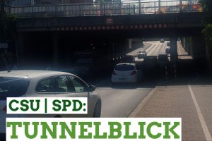 Umgestaltung der Unterführung Gütherhallenstraße: CSU und SPD wollen keine Planung ohne Autoverkehr