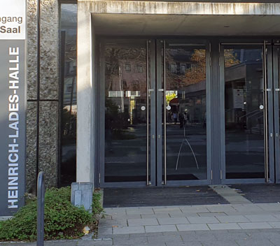 Stadthalle Erlangen: Offenene Tür für Rechte Sammlungsbewegung