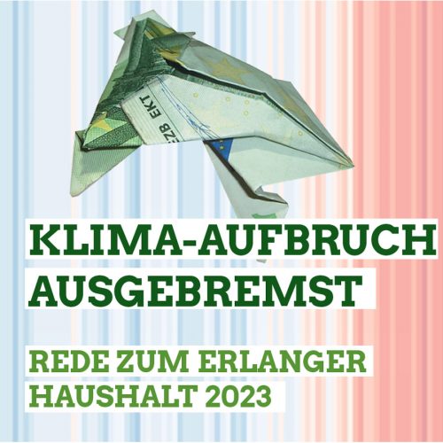 CSU und SPD beschließen städt. Haushalt: Klima-Aufbruch ausgebremst
