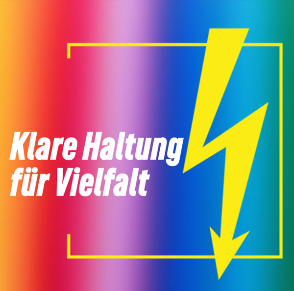 Klare Haltung für Vielfalt